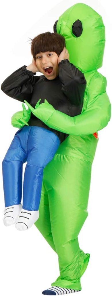 Inflatable Costume for kids alien costumes Fancy Blow Up Costume Halloween Cosplay Fantasy Costume