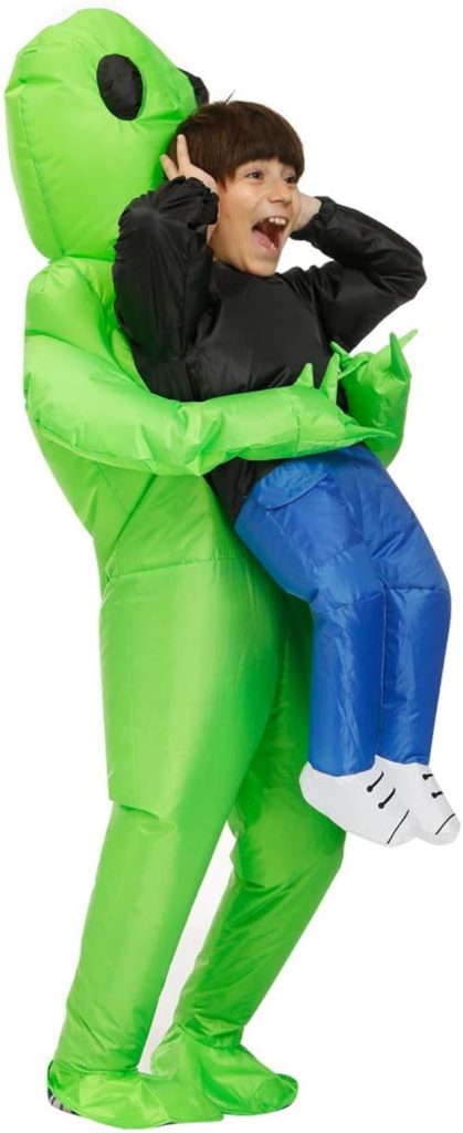 Inflatable Costume for kids alien costumes Fancy Blow Up Costume Halloween Cosplay Fantasy Costume