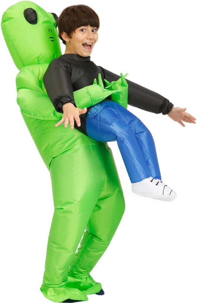 Inflatable Costume for kids alien costumes Fancy Blow Up Costume Halloween Cosplay Fantasy Costume