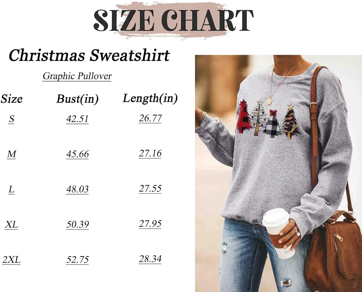 Barlver Women Christmas Fleece Sweaters Long Sleeve Fuzzy Sweatshirts Holiday Graphic Shirts