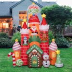 Christmas Candy Castle Inflatable Review