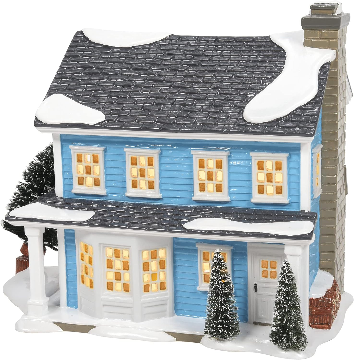 Department 56 Snow Village National Lampoons Christmas Vacation The Chester House Lit Building, 7.64 Inch, Multicolor