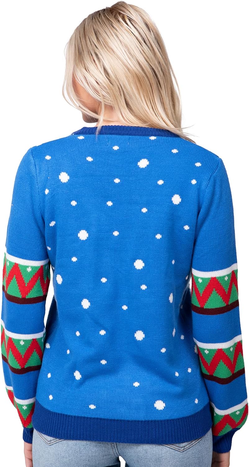 JOYIN Ugly Christmas Sweaters for Women 2023, Light Up Christmas Sweater, LED Reindeer Ugly Christmas Sweater