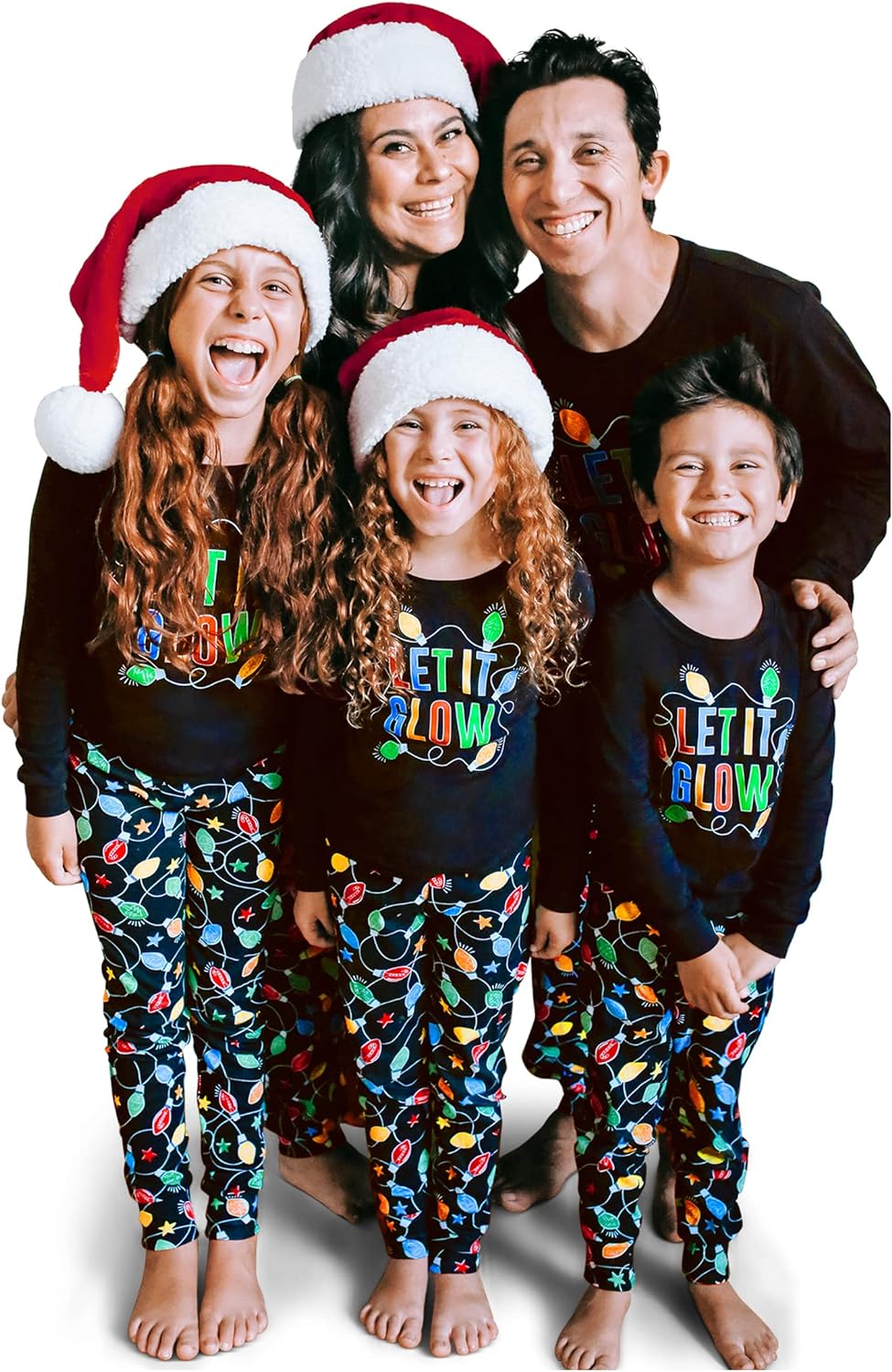 The Childrens Place Kids Family Matching, Festive Christmas Pajama Sets, Cotton