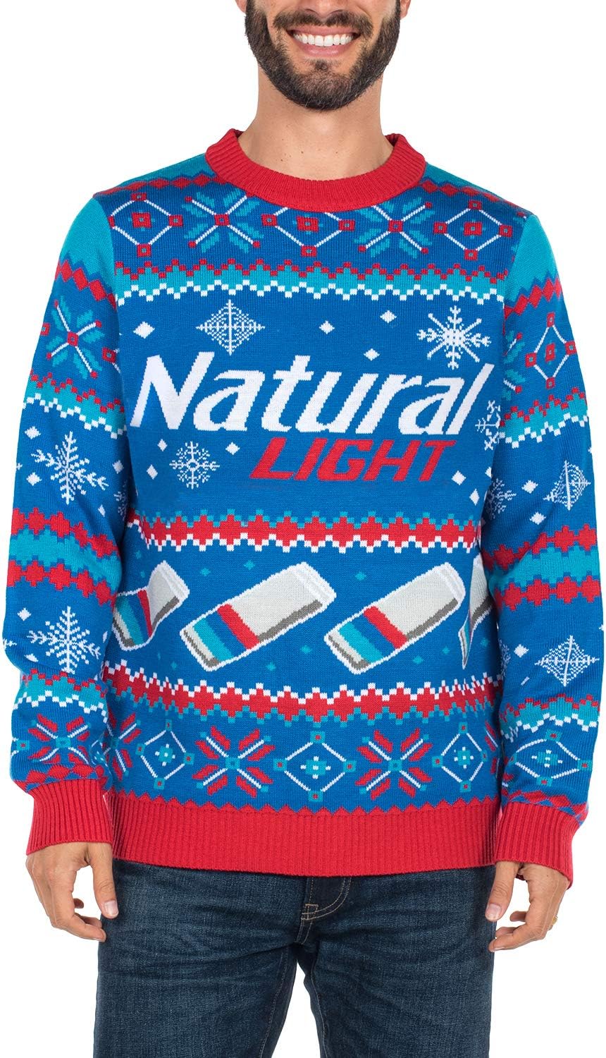 Tipsy Elves Funny Ugly Christmas Sweaters for Men - Comfy Men’s Christmas Sweater Pullovers for Holiday Parties