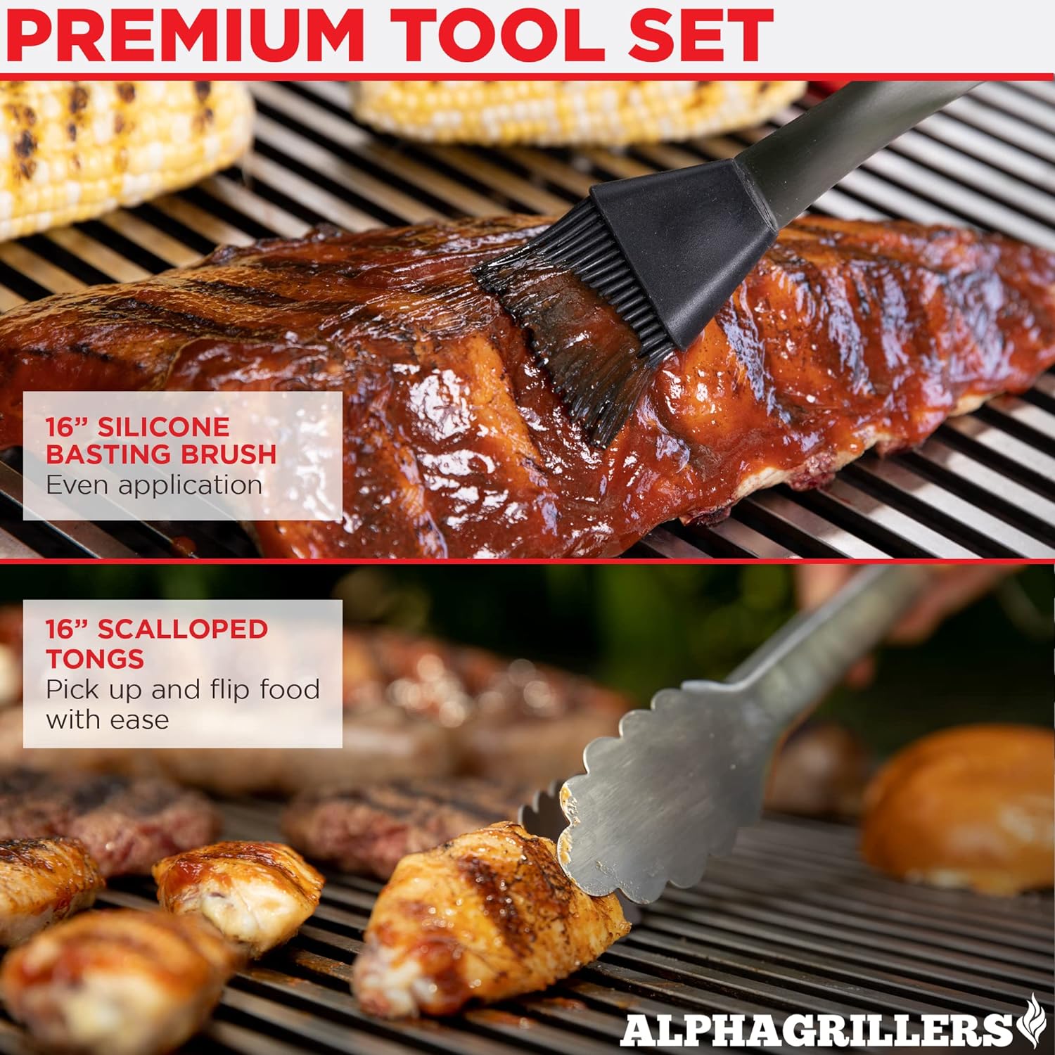 Alpha Grillers Grill Set Heavy Duty BBQ Accessories Review - Discover ...