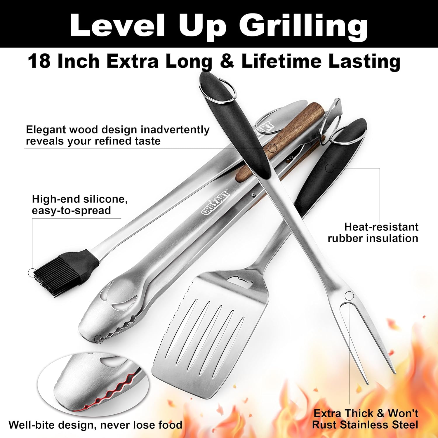 GRILLART BBQ Tools Set Review - Discover Awesome Products