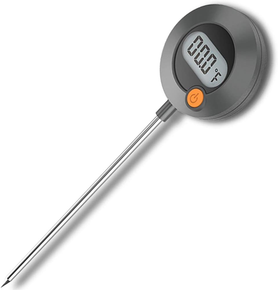 Cooking Thermometer Kitchen Thermometer Meat Thermometer Fast Instant Read Digital Food Thermometer with Magnet for Grilling BBQ Steak Baking Bread Cakes and Liquids