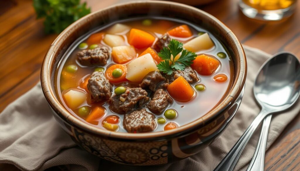 classic beef vegetable soup