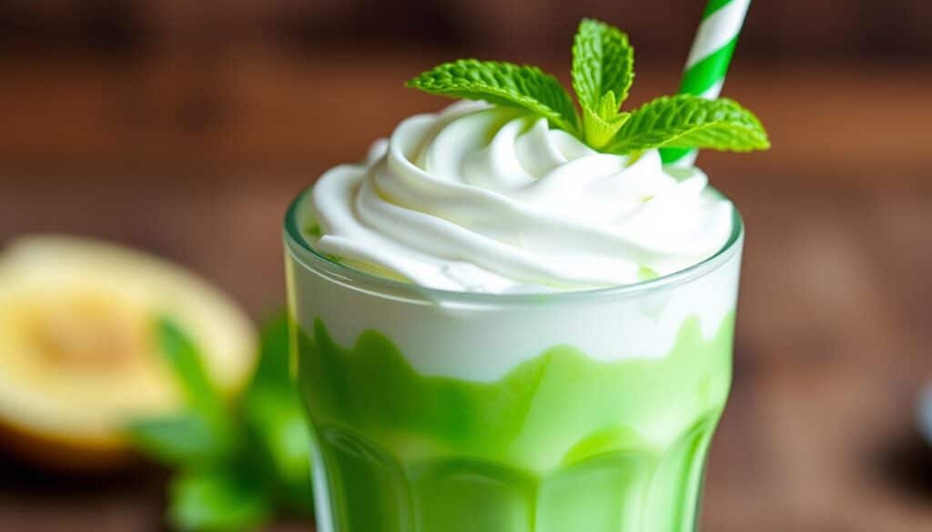 Shamrock Shake cocktail