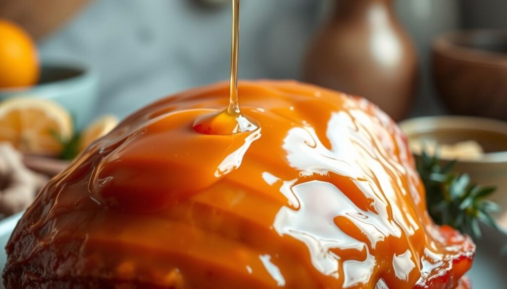 apricot glaze