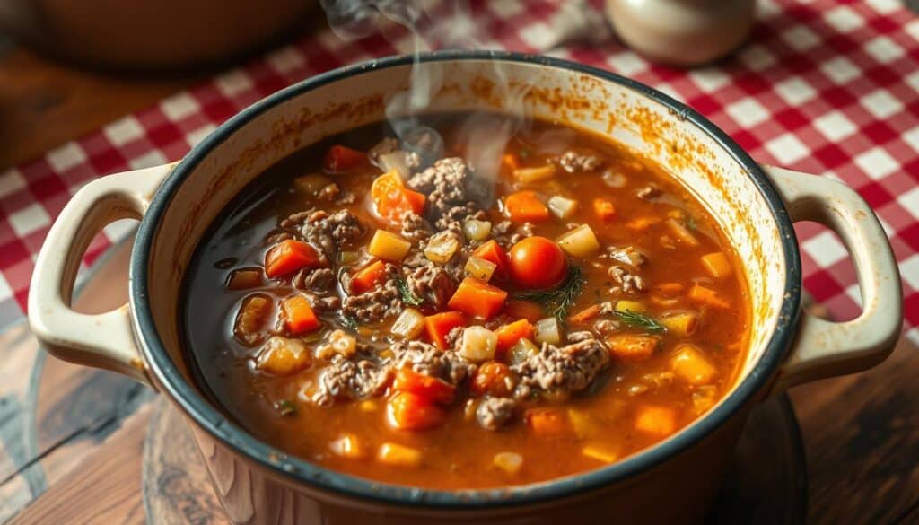 hamburger soup recipe