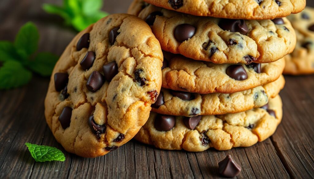 mint chocolate cookies