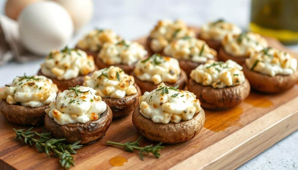 stuffed mushrooms