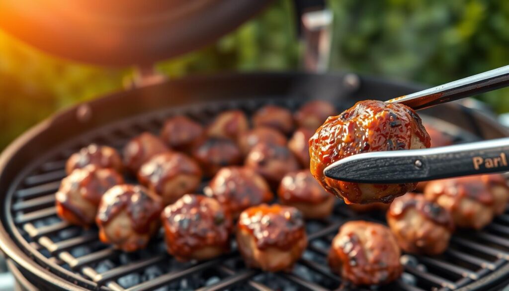 BBQ meatballs