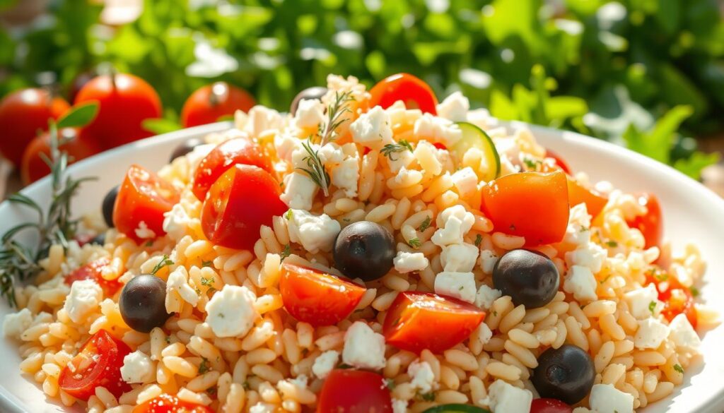 Greek Orzo Salad Recipe