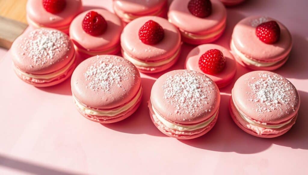 Raspberry macaron recipe