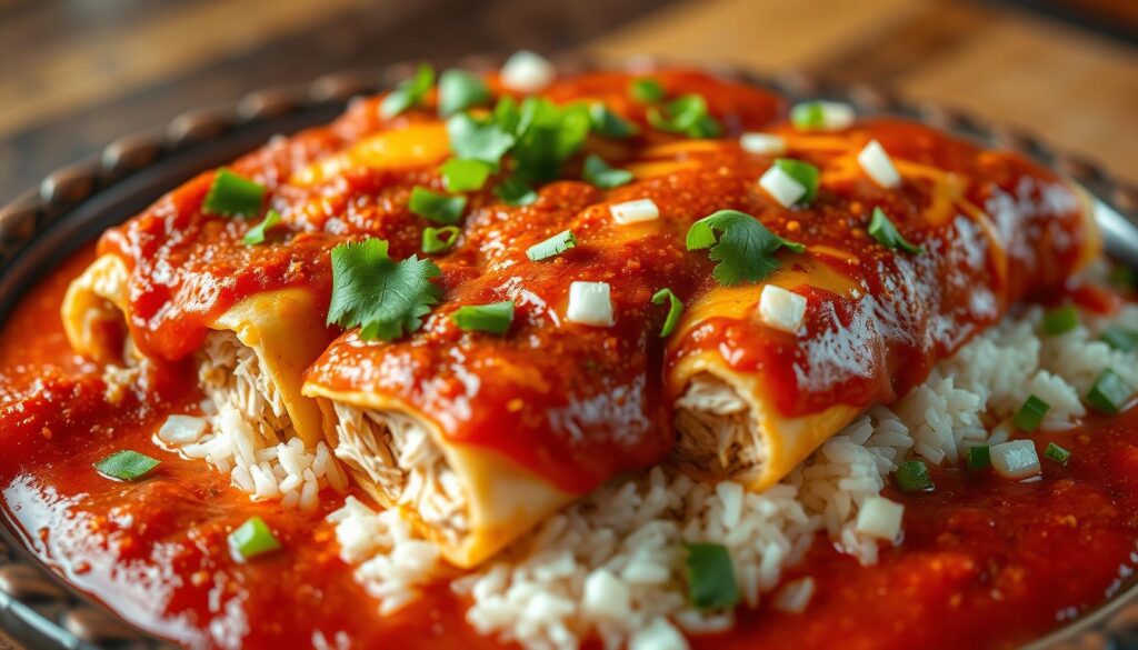 chicken enchiladas