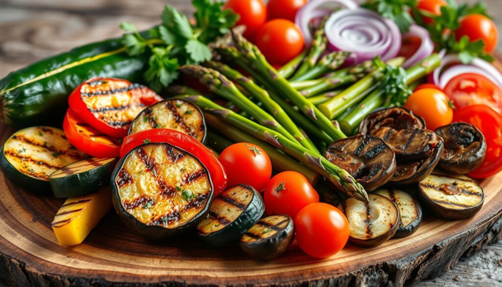 grilled vegetables