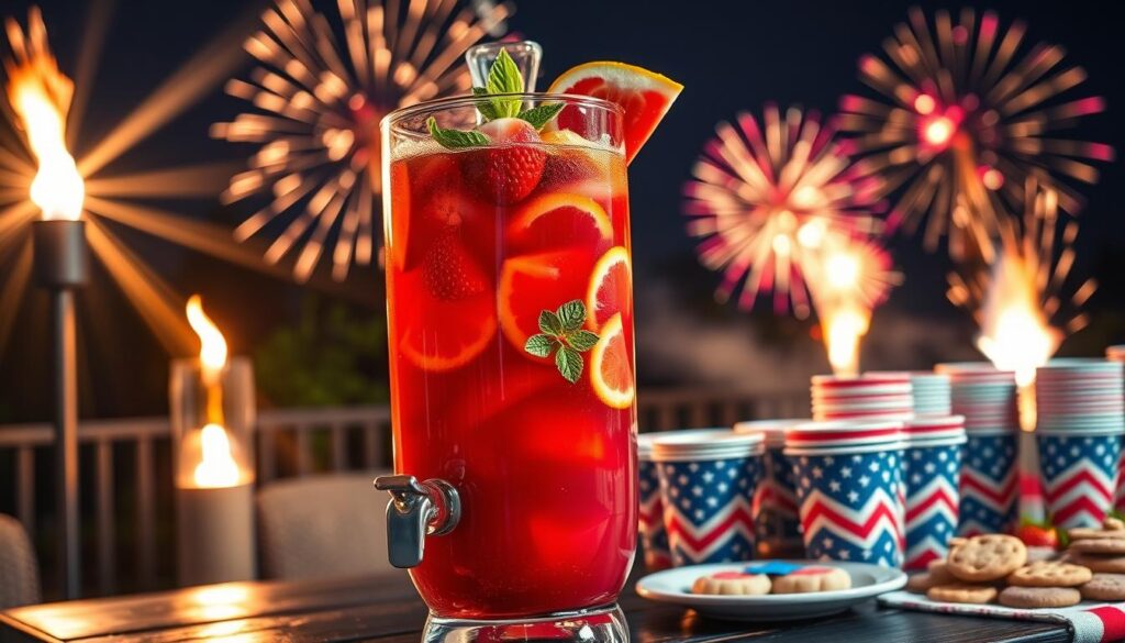 4th of July punch recipe