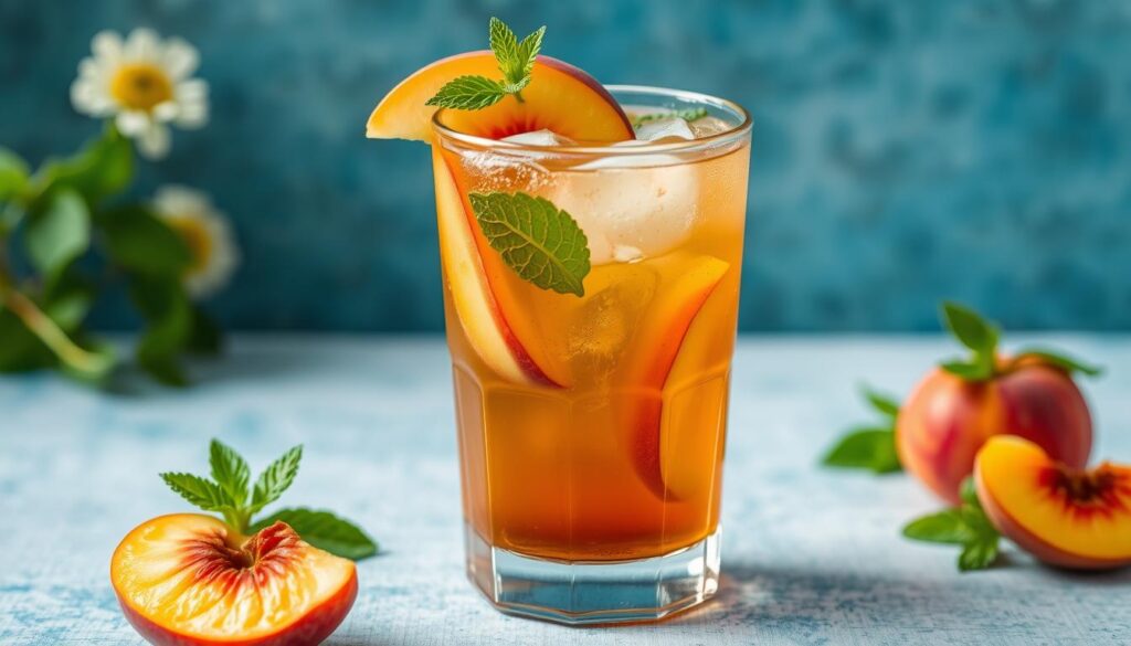 Bourbon Peach Iced Tea recipe