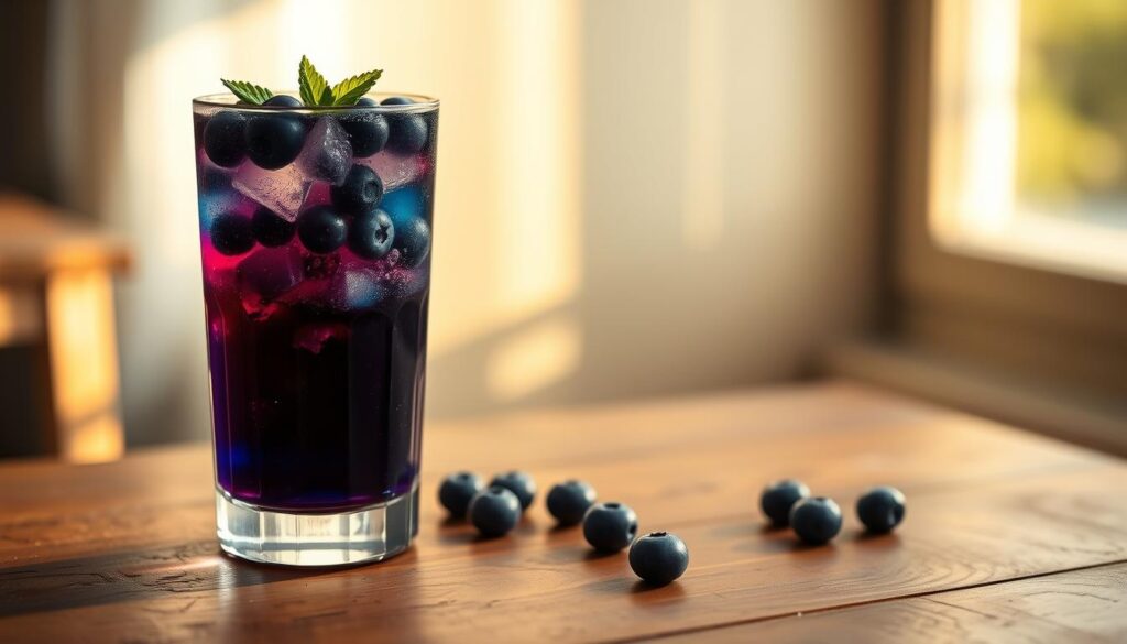 blueberry iced tea