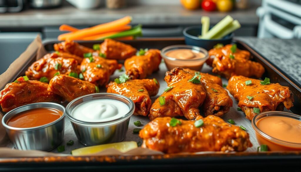 homemade buffalo wings recipe