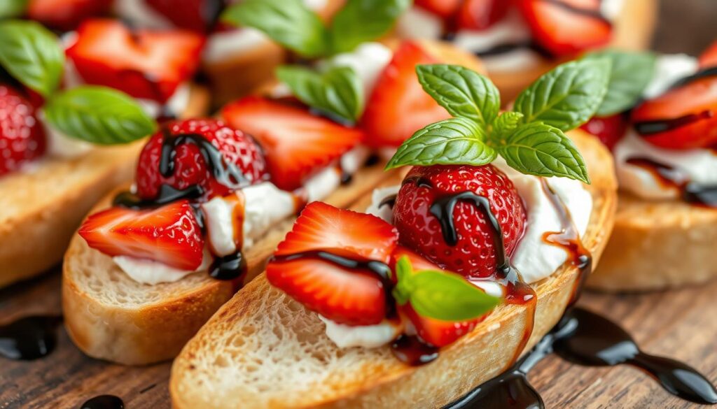 strawberry balsamic bruschetta recipe