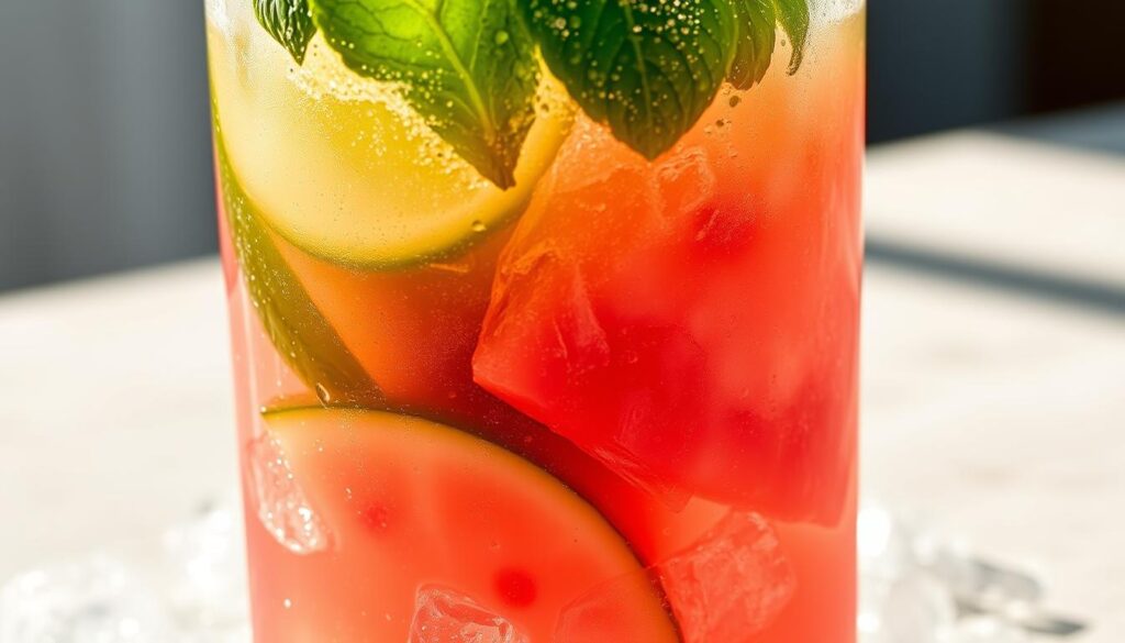 watermelon mint limeade